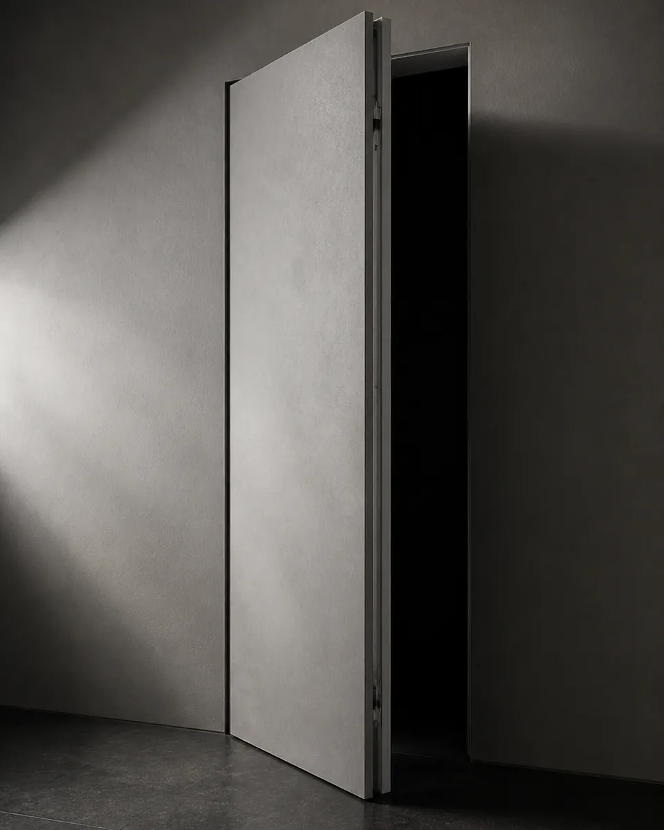 INVISIBLE flush concealed doors